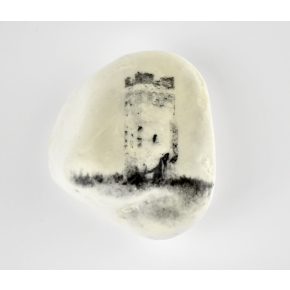 Kőfotó az ádándi templomromról